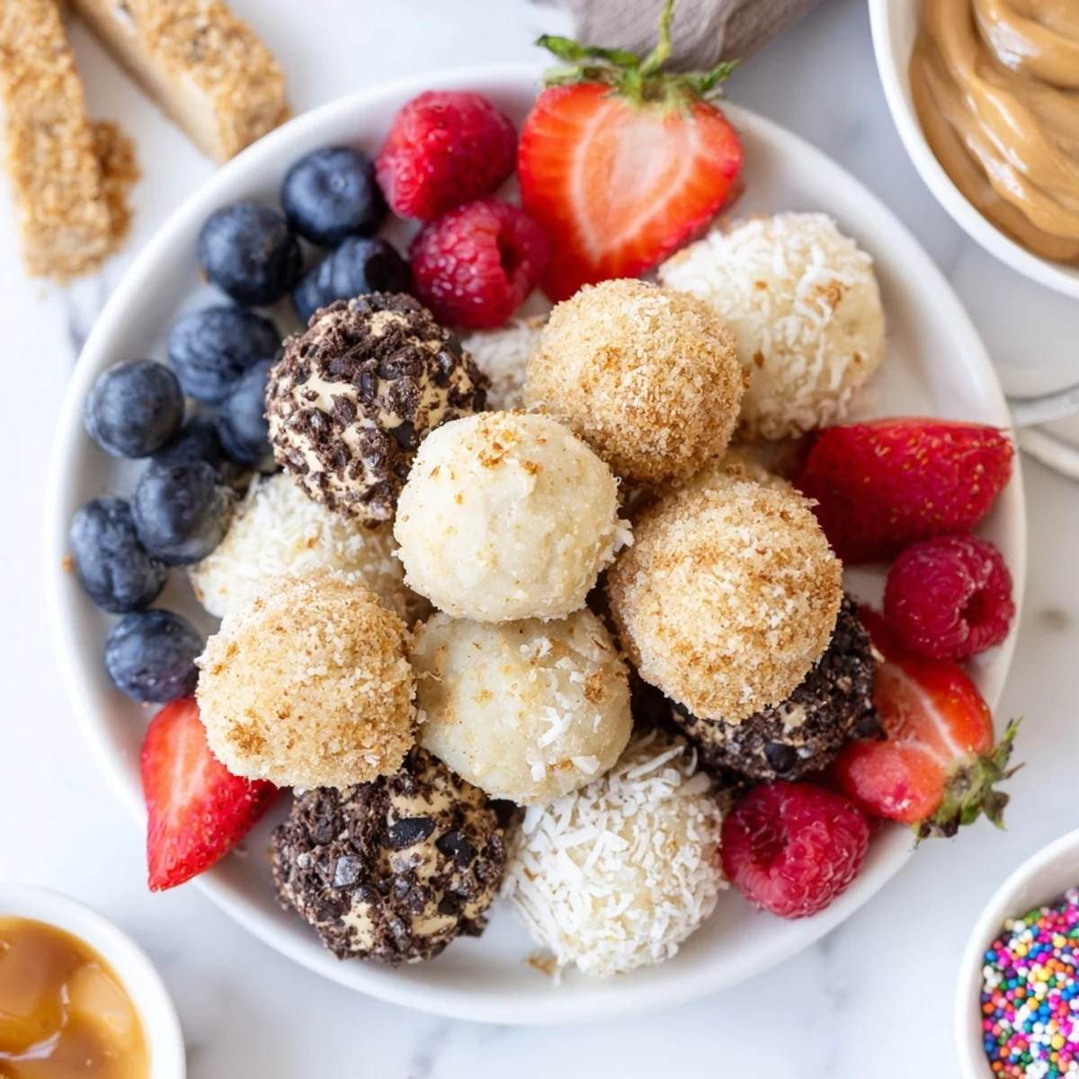 Deconstructed Dessert Board Cheesecake