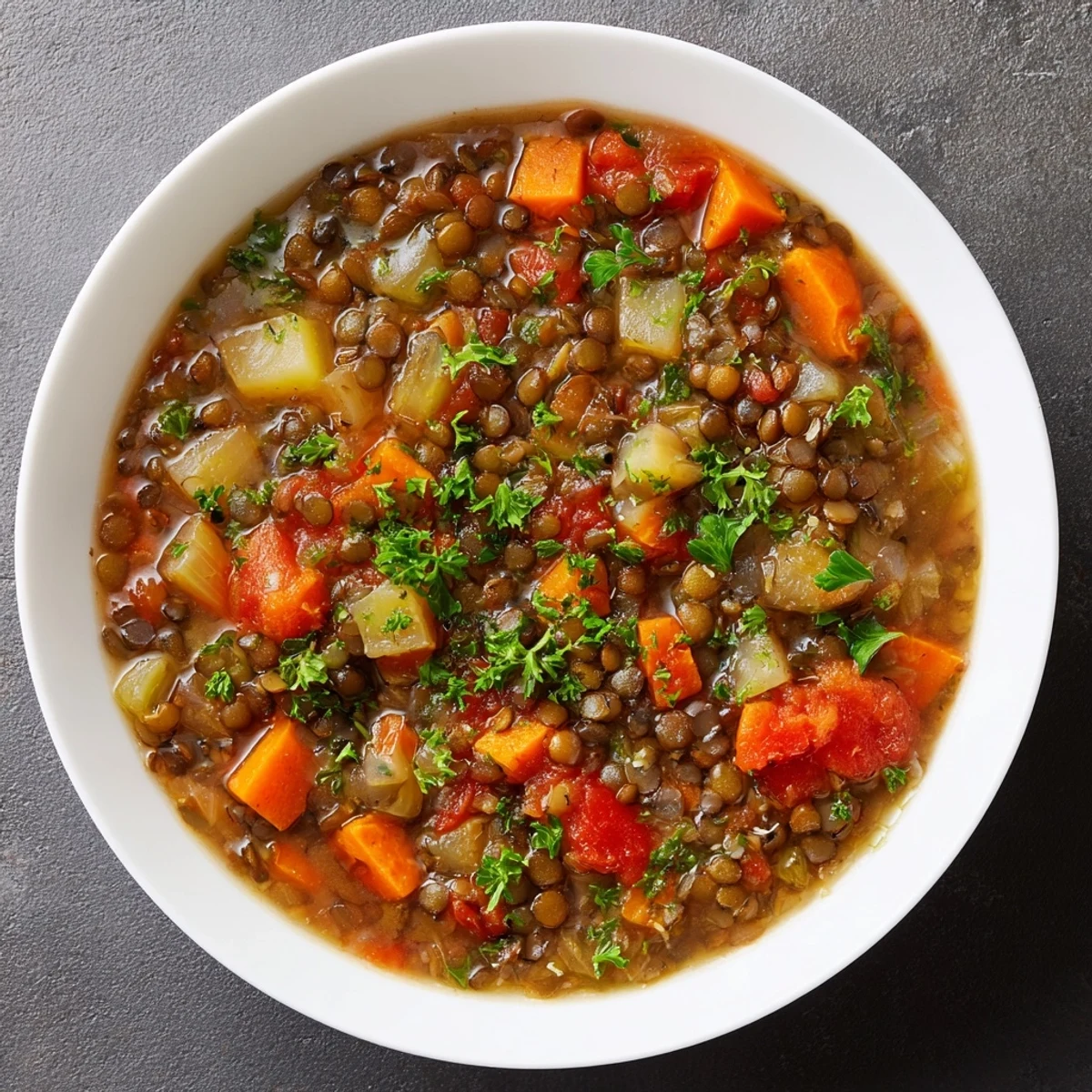 Lentil Soup with Carrots