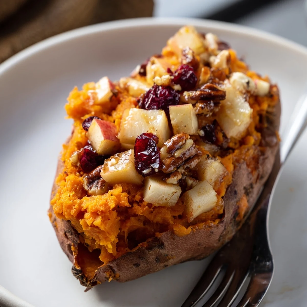 Cranberry Apple Twice-Baked