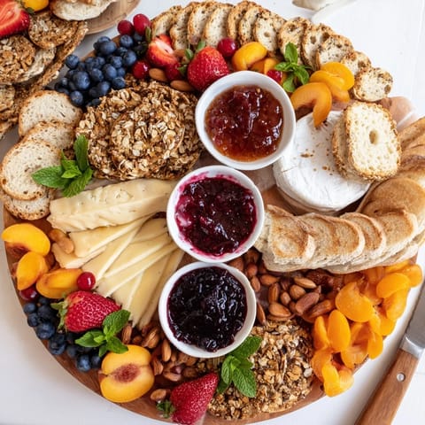 Jam Infused Brunch Board