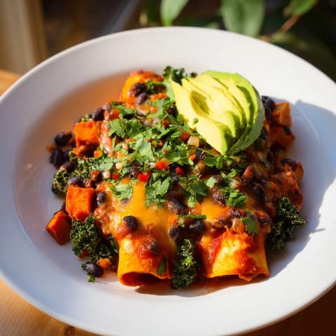 One-Pan Sweet Potato Kale