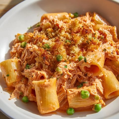 Hearty Tuna Pasta Bake