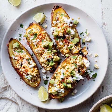 Loaded Baked Sweet Potatoes