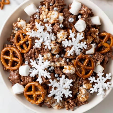 Ski Season Snowflake Snack