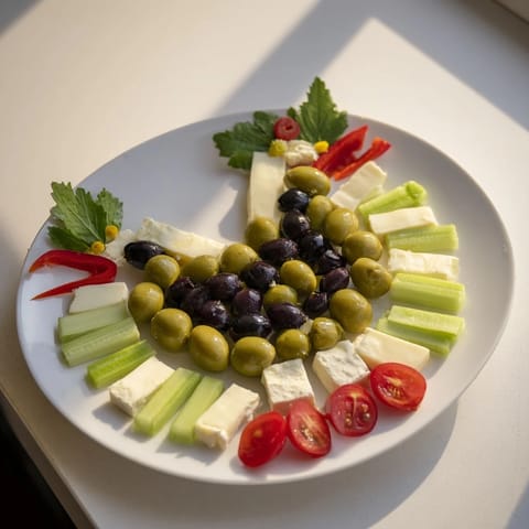 Colombe Peace Olive Platter