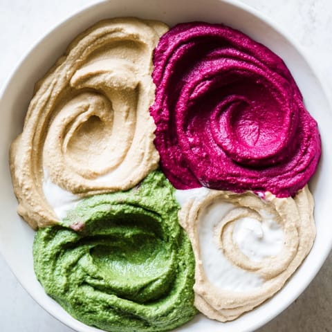 Marble Swirl Dip Centerpiece