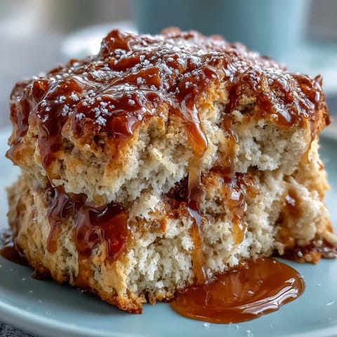 Dandelion honey scones served warm with clotted cream and a drizzle of golden honey for brunch.