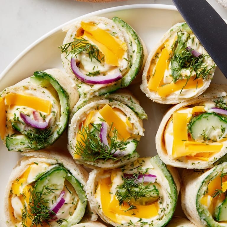 Deliciously tangy Pickle-in-a-Blanket appetizer, perfect for parties and picnics.  