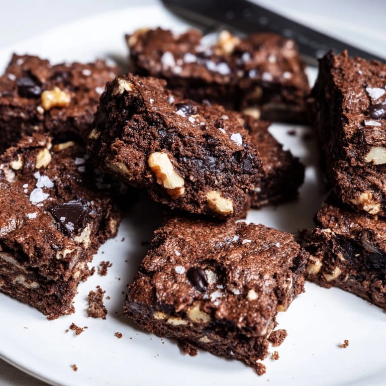Fudgy, rich zero-waste brownies made with leftover nut-milk pulp for guilt-free indulgence.  