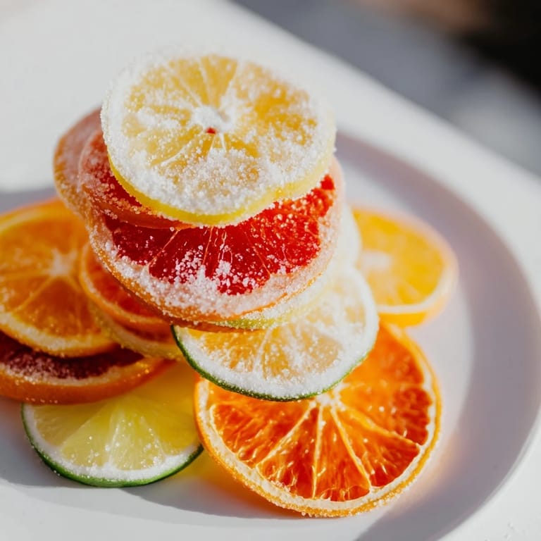 Delicious looking arrangement of freshly sliced citrus, ideal for adding beauty to your mocktails and enhancing flavor.